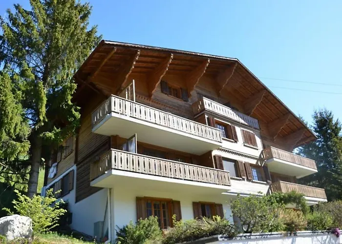 In The Location Of Rougemont,gstaad Apartament Rougemont
